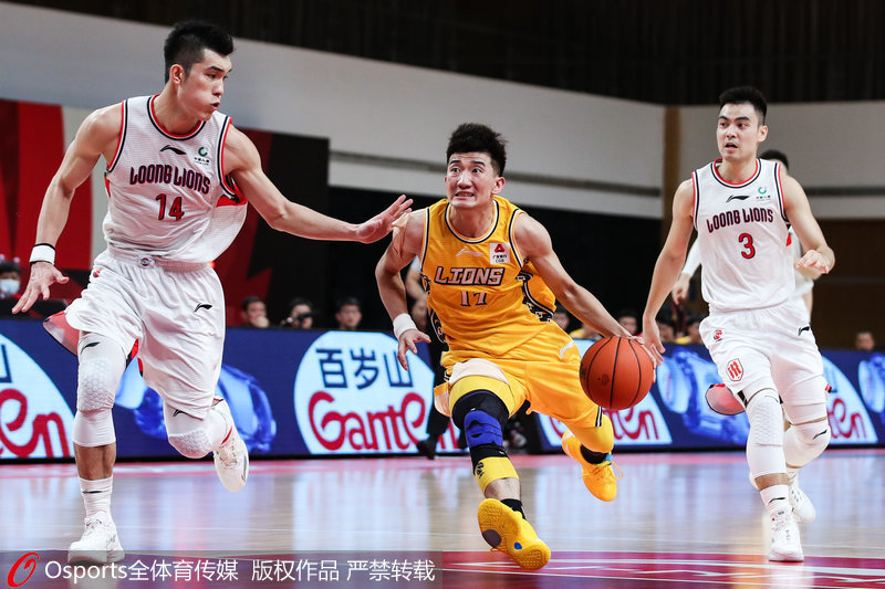 台湾男篮迎战天津队,势不可挡进攻视频